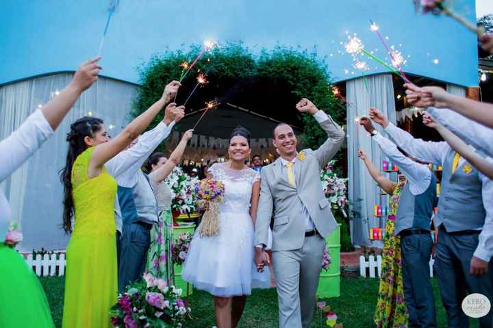 Enfim Bem casados!!!