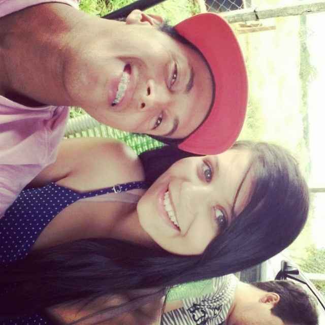 A primeira foto com o seu futuro marido - 1