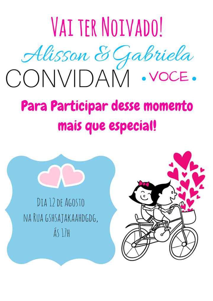 Arte do Convite