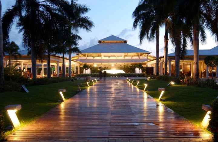 Entrada do Resort