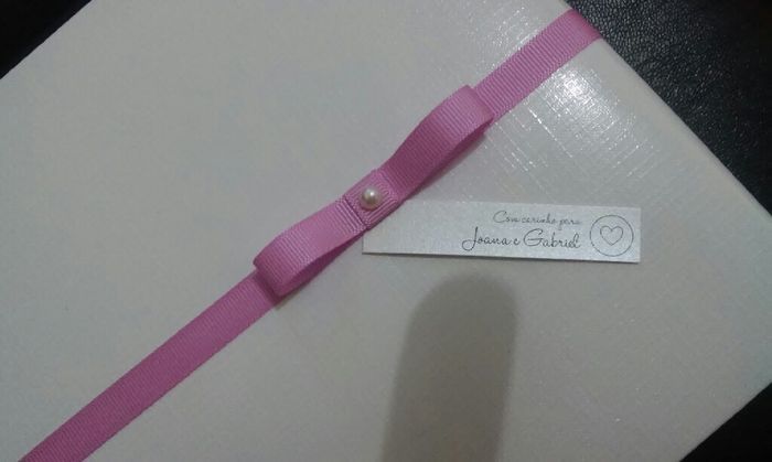 Convite dos meus padrinhos, vem ver! - 2