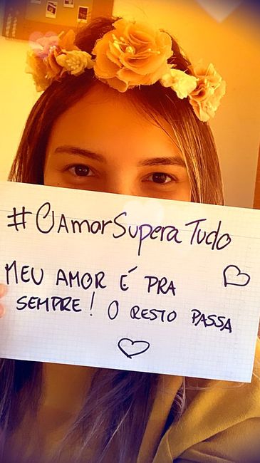 #OAmorSuperaTudo: Vem com a gente 💗 - 1