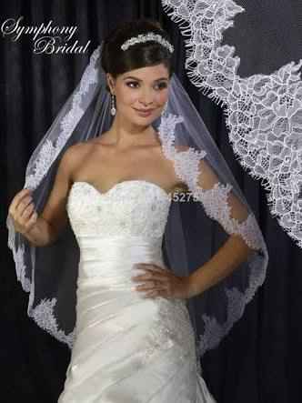 Como escolher o véu de noiva perfeito - 1