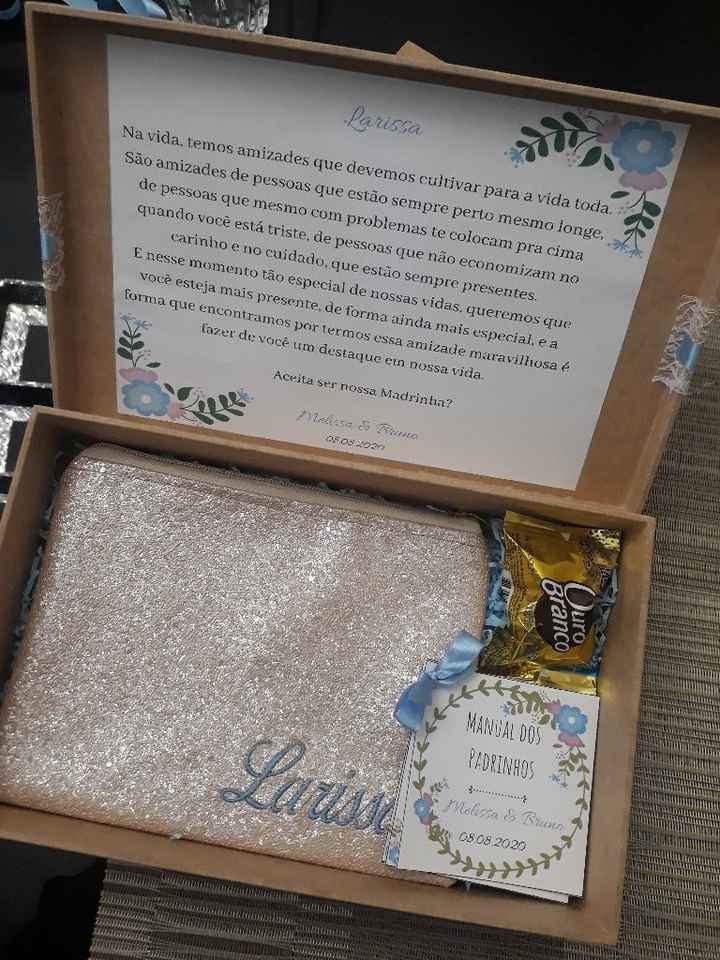 Presente padrinhos - 1