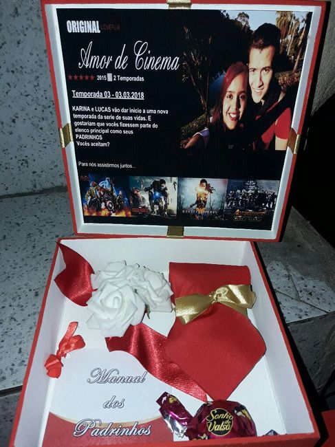  As Caixinhas dos Padrinhos Estão Prontas (vem Ver) - 2