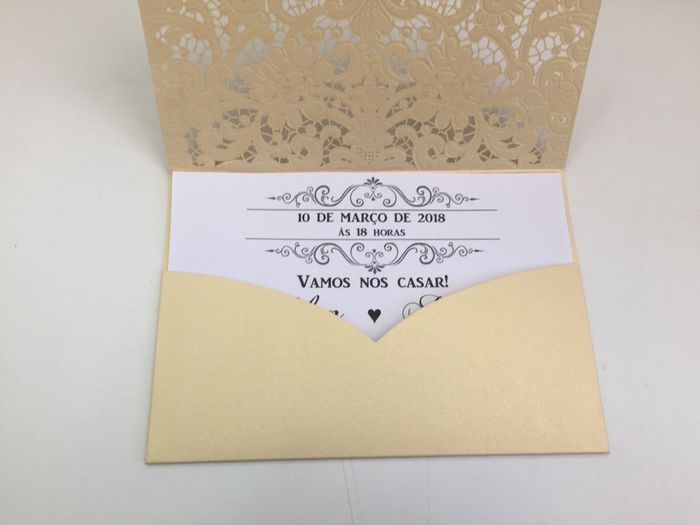 Convites do casamento - 1