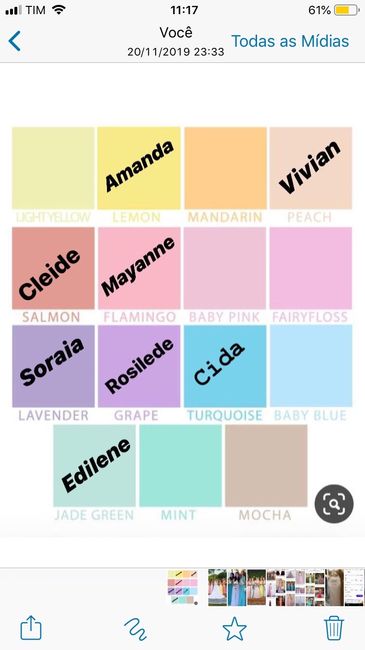 Madrinhas candy colors e a decoração da festa ? Como harmonizar sem ficar muito colorido ? - 1