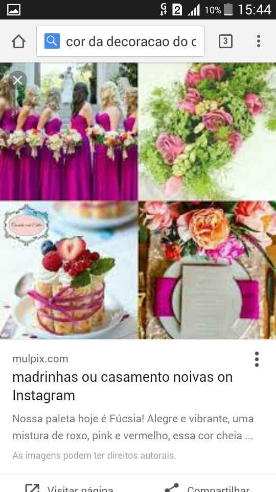 Cor do casório - 1