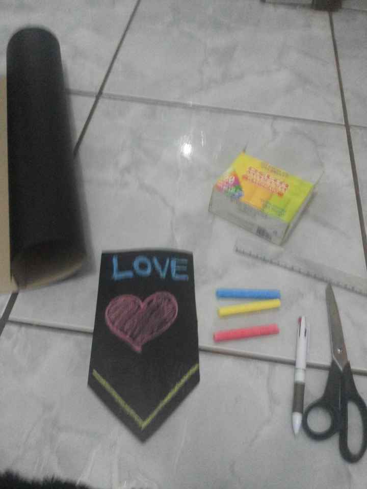 Diy banderolas para o chá