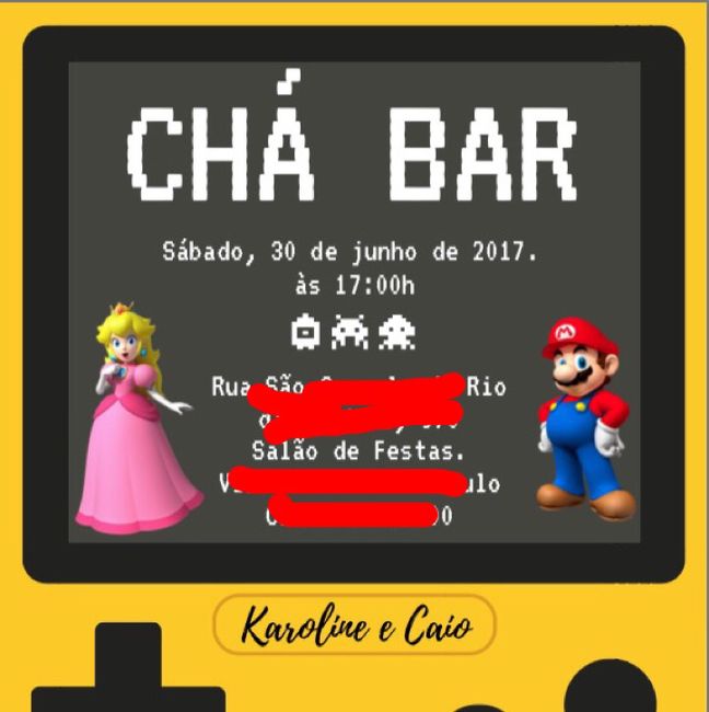  Convite do Chá Bar, qual escolher?! - 3