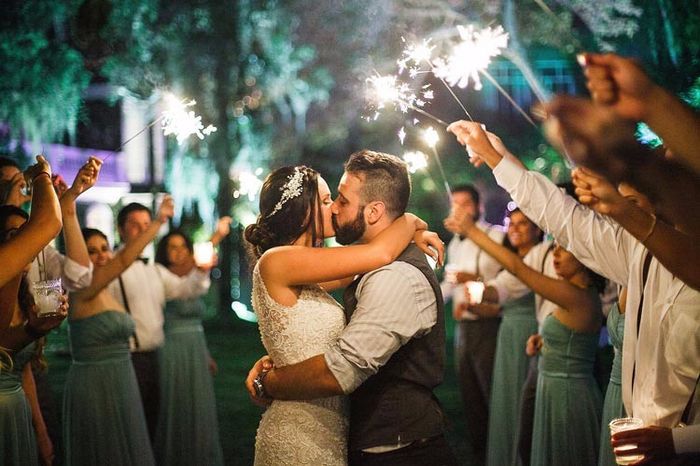 Chuva de Sparklers "Vela de estrelinha"