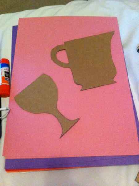 Diy - convites para o chá bar - 2