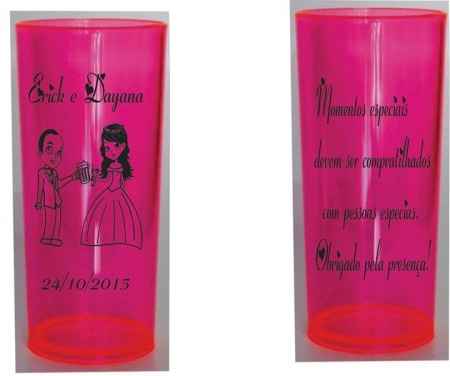 Meu copo drink rosa