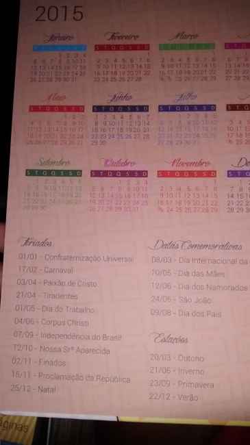 Meninas olha que tudo... a agenda da noiva. - 6