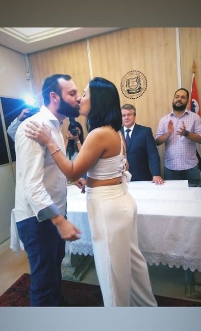 Meu casamento civil ❤️ 3