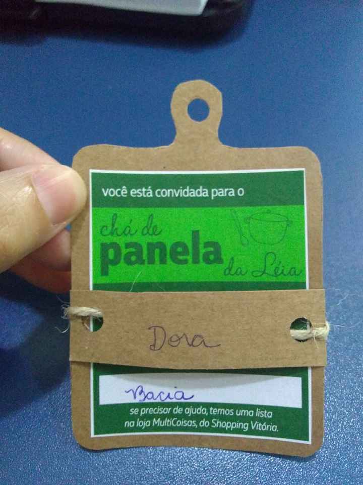 Diy chá de panela! - 1
