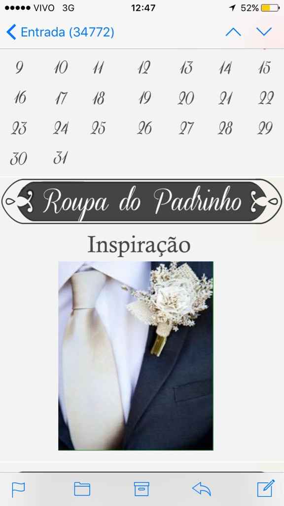 O convite dos padrinhos chegou #vemver - 1