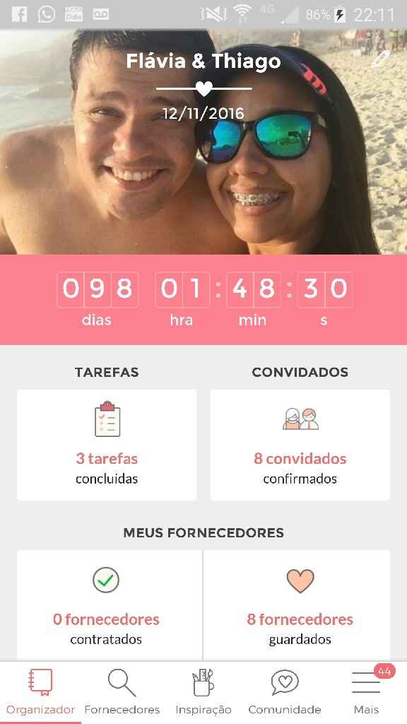 Cheguei na casa dos dois dígitos #faltam98dias - 1