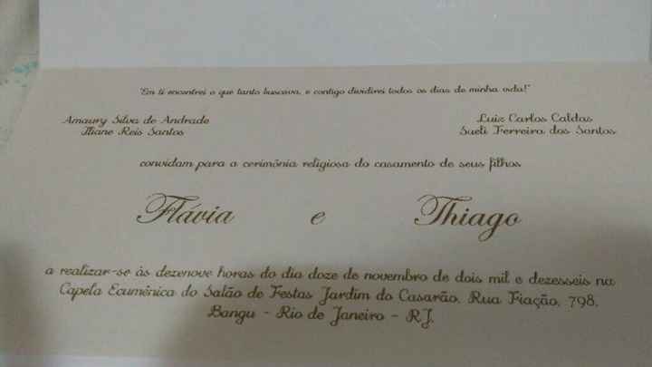 Meus convites #vemver - 2