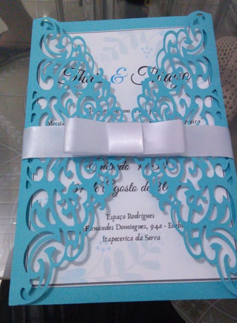 Nossos convites de casamento ganhando vida .. ♥