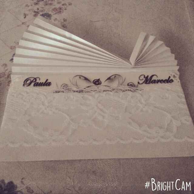 Convite de casamento pronto - 2