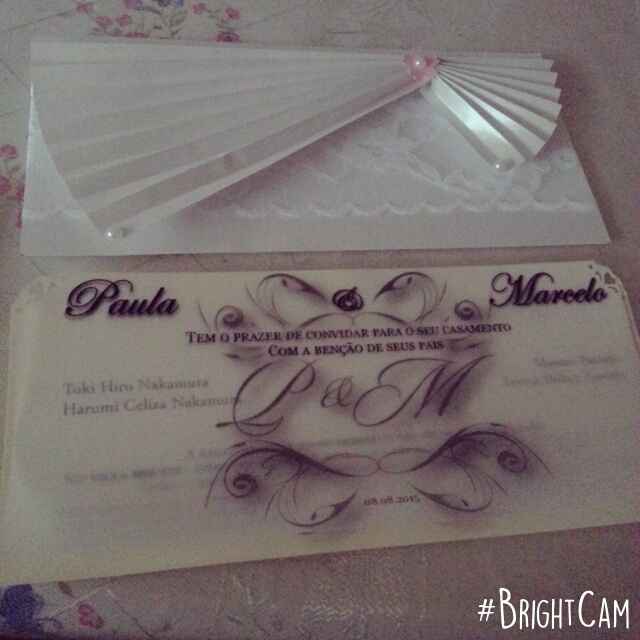 Convite de casamento pronto - 3