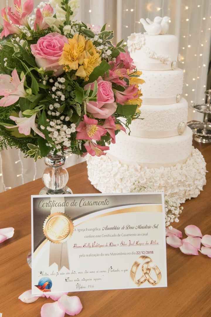 Sou evangélica e minha igreja dá certificados quando casamos ♥