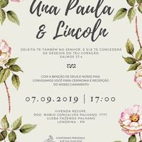 Convite de casamento - Canva - 1