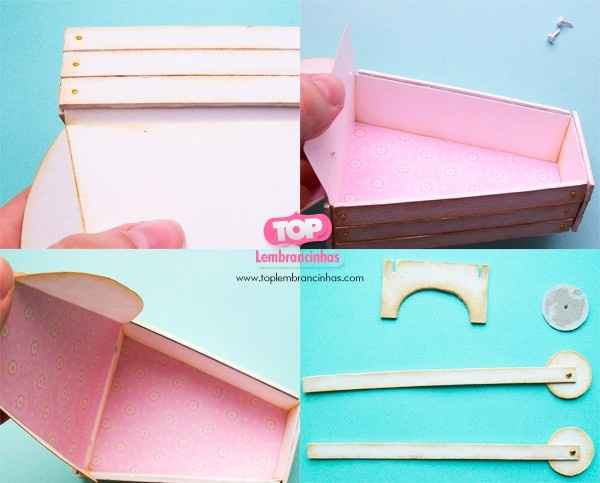 ) Todos os pedaços recortados no papelão devem ser pintados de branco e sombreados. Para sombrear vo