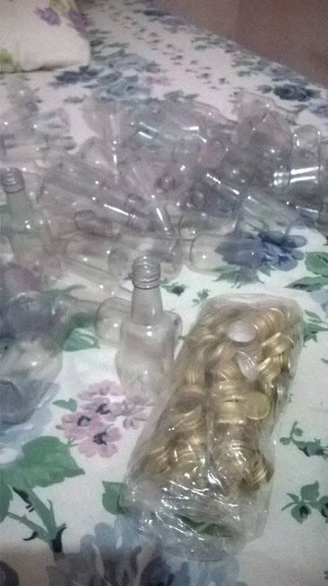 Vem conferir noivinha !! Chegou minhas garrafinhas...