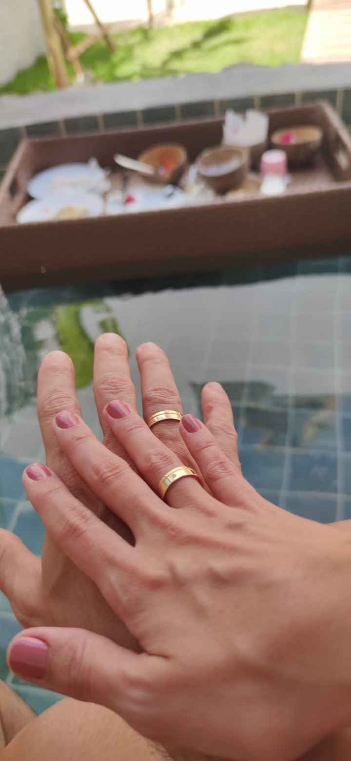 As alianças de casamento das celebridades - 1