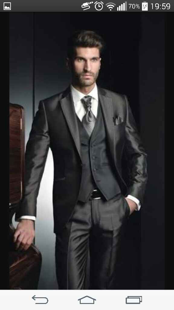 Terno azul ou preto? #escolhaoseupreferido - 3