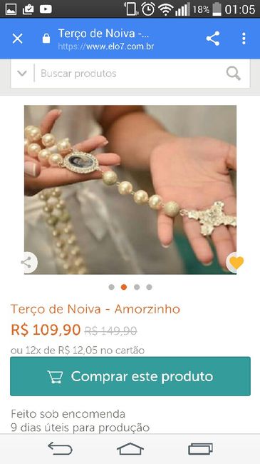 Terço para entrada da igreja - 1
