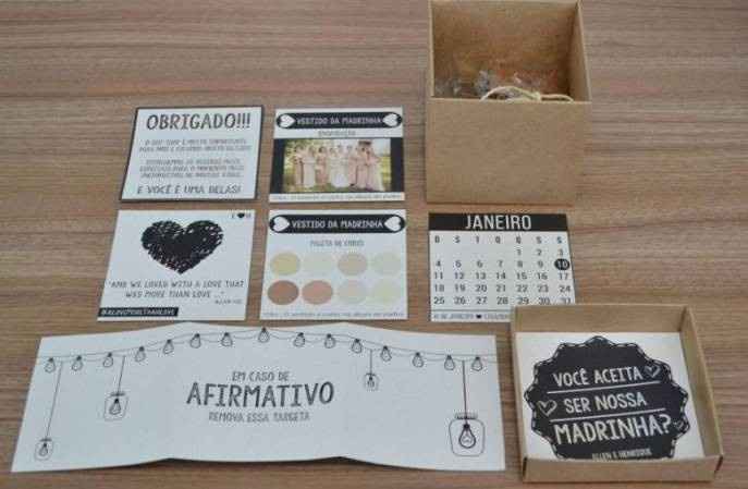 Modelo Convite Padrinhos e Madrinhas