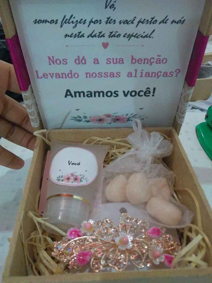 Convite porta alianças (vovó) 😍❤ - 1