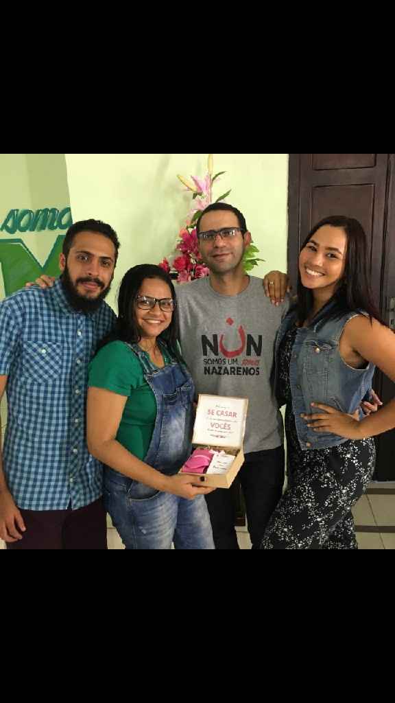 Felicidade de entregar o convite aos padrinhos ❤️😍 - 1