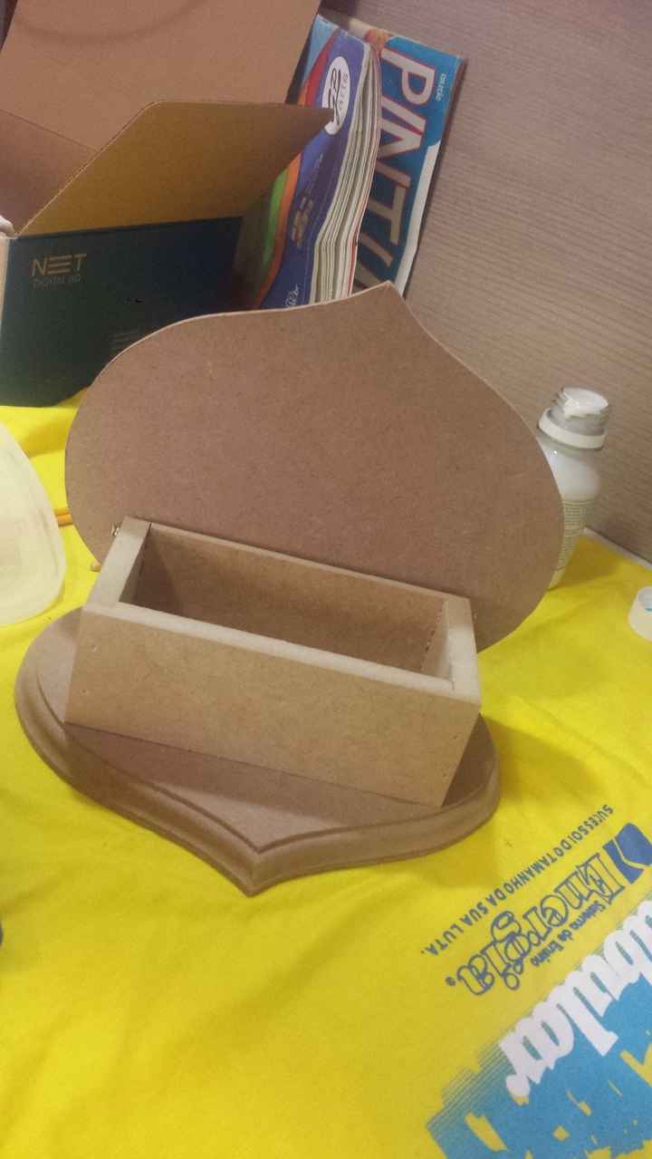 caixinha MDF cru