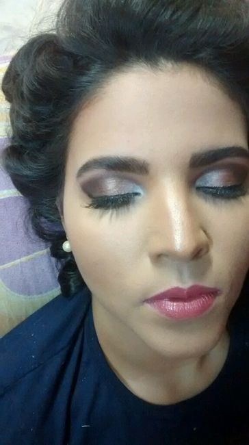 Prova da make e penteado! vem ver... - 3