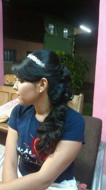 Prova da make e penteado! vem ver... - 7
