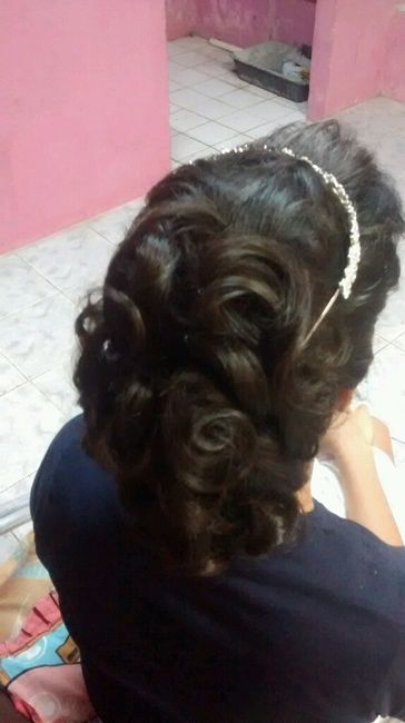 Prova da make e penteado! vem ver... - 9