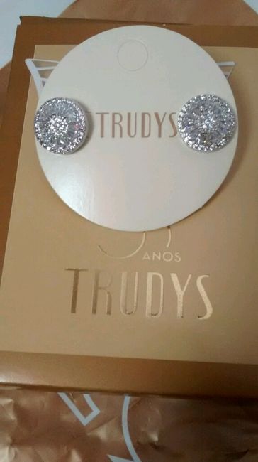 Meu brinco de noiva! (presente de uma grande amiga) - 2