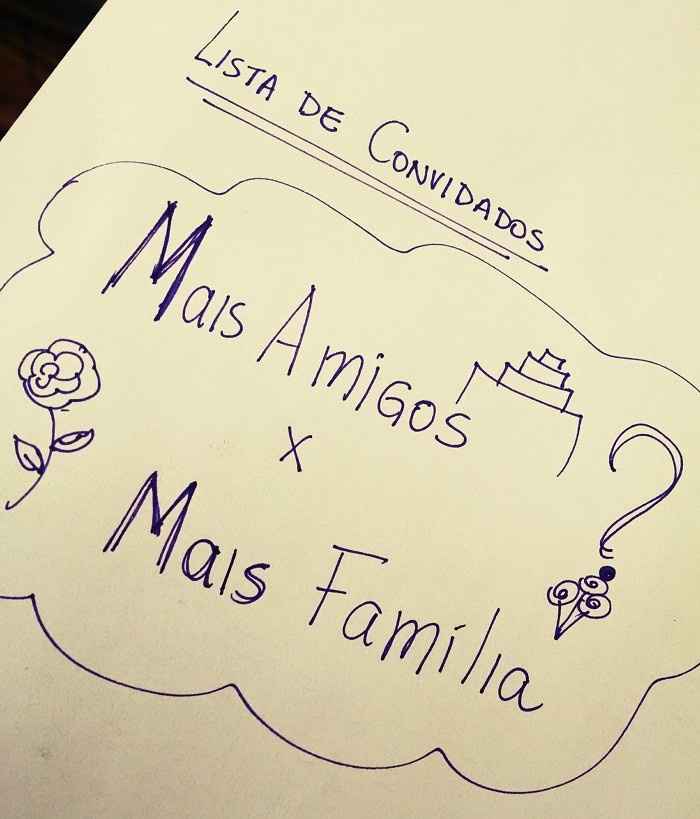 Lista de convidados