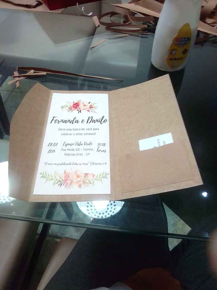 Convite de casamento - 2