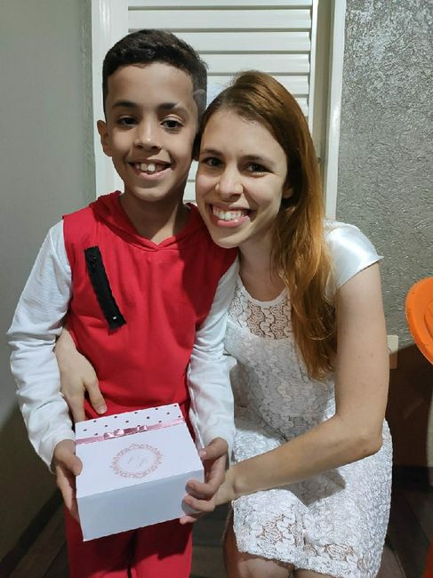 Entrega das caixinhas das daminhas e pajens!! 2