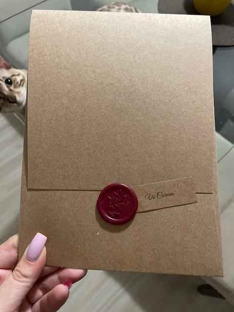 Convite de Casamento - chegou! - 1