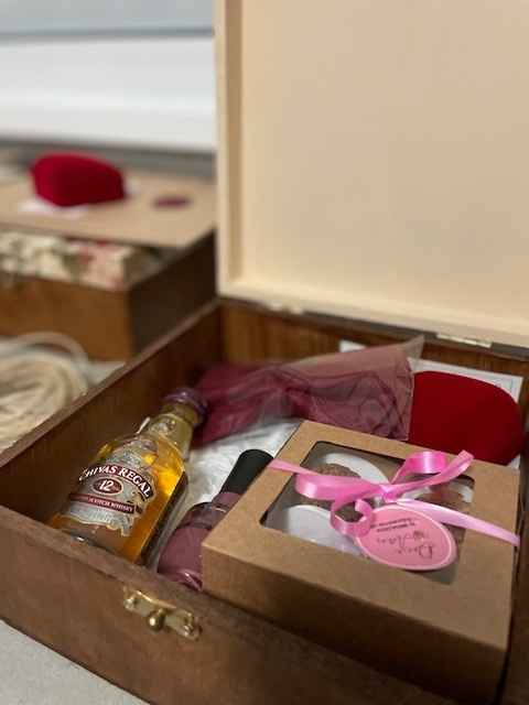 Caixa convites - Padrinhos diy - 1