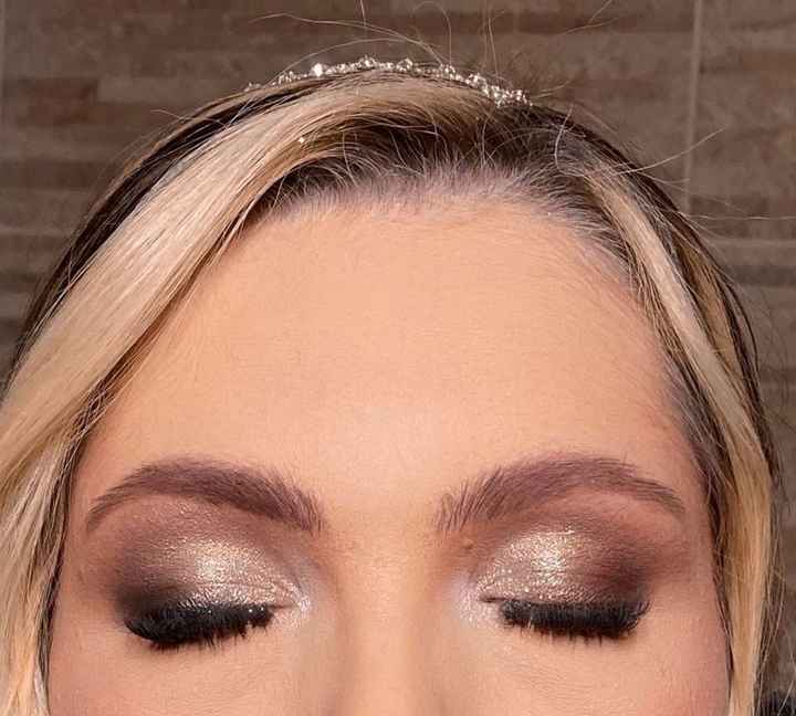 Teste de penteado e maquiagem #faltam10dias - 6