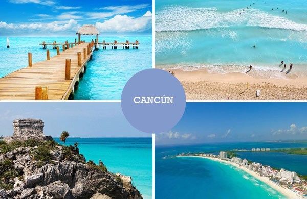 Ainda não fechei nada de lua de mel, mais queremos muito ira para cancun 