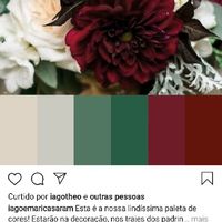 Paleta verde de dourado - 1