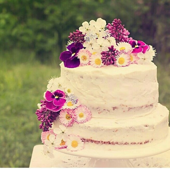 Bolo naked cake para o casamento! - 2